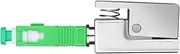 fyboptwu SC APC Square Fiber Optic Coupler Adapter - Single Mode Compatible, High Precision Bare Connector for Server Rack, Data Center & Network Equipment
