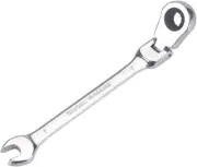 7mm Metric Flex-Head Ratchet Wrench, 72-Tooth Box End, Ratcheting Spanner
