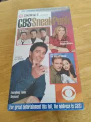 Target CBS Sneak Peek Vhs 1998 New In Wrapper 1998 F3