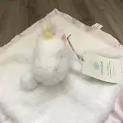 Cloud Island White Pink Unicorn Baby Lovey Security Blanket New W Tags Target