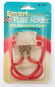Smart Glow Inline Fuse Holder With Protective Cover For Use W/ Big Blade Fuses