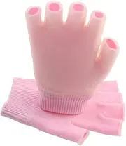 Protective Gel Socks Gloves Moisturizing Half Toe Socks for Dry Heels Pads Comfortable for Night or Day Use