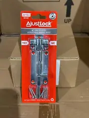 Ajustlock 4" Zinc Plated Adjustable Barrel Bolt Lot of 2