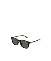 tortoiseshell square-frame sunglasses 52 Havana