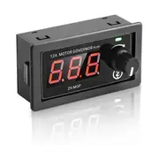 PWM Motor Speed Controller Adjustable Speed Regulator DC 5V-30V 12A 360W MGP Motor Governor with Du Black