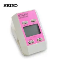 在飛比找momo購物網優惠-【SEIKO】DM51 隨身型 電子節拍器(粉色)