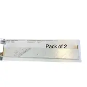 2x Hampton Bay Laminate End Splash Kits Calcutta Marble with Eased Edge