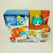 Mega Bloks 14 Piece First Builders Penguin Slide Peek A Blocks - New