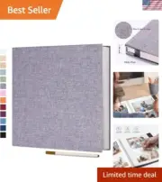 Photo Album Self Adhesive 4x6 5x7 3x5 8x10 10x12 Scrapbook Album DIY Scrap Bo...