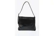 Jil Sander Leather Quilted Crossbody Bag with Zip Closure