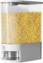 Générique Rice Storage, 10 kg Rice Holder, Leakproof Moisture Proof Bucket Food Bin Stackable Jar Keeper Transparent Organizer for Kitchen Pantry Outdoor Restaurant, 11.81 x 7.28 x 16.93 Inches