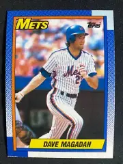 1990 TOPPS #135 DAVE MAGADAN NM-MT BASEBALL CARD