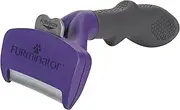 FURminator Cat deShedding Tool, deShedding Brush For Cats, Removes Loose Hair Large
