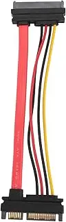 SATA22P M/SAS29P F Male to Female Extension Cable, SFF-8482 0.15m, ATA7 15-Pin HDD Data Power Extension Cable, for Motherboards with SAS Chips