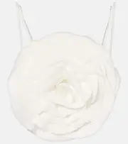 [Blumarine] Blumarine Floral crop top AU 12 white