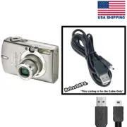 Canon PowerShot SD500 Digital Camera USB Cable Transfer Cord Replacement