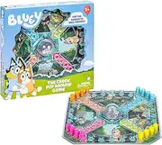 Bluey, The Creek Pop Around Game, a Fun, Classic Pop-'n'-Race Board Game Include 16 Player Pieces. Pop The Dice and Be The First to Get 4 Play-Pieces Around The Board, for 2-4 Players Ages 3+