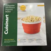 Cuisinart Microwave Popcorn Maker CTG-00-MPM 10 Cup Capacity NEW In Box