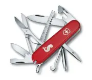 VICTORINOX FISHERMAN RED - SWISS ARMY POCKET KNIFE - LENGTH 91 MM - 17 TOOLS