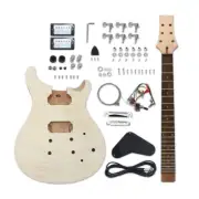 Electric Guitar Kit 22 fret 25.5inch Mahogany Rosewood Fretboard Dot Inlay
