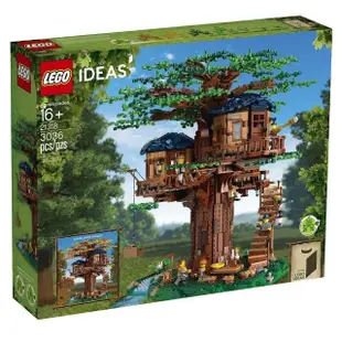 【LEGO 樂高】LEGO 21318 - 樂高 樹屋 IDEAS系列(IDEAS系列 經典款)