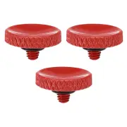 Camera Shutter Button 3pcs Shutter Release Button Knurled, Red