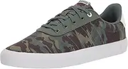 [adidas] Men's VULCRAID3R Skate Shoe, Green Oxide/Green Oxide/White, 6.5
