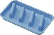 Taco Holder, Silicone Plates, Reusable Serving Platter, Three Dividers Design, 11.22x6.5 Inches Non-Slip Base, Ideal for Parties, Home Entertaining, Quality Food-Grade Material