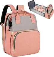 Generico Diaper Backpack | Waterproof Travel Bag for Children, Large and Lightweight Capacity for Travel, Specialized Pockets for Clothes, Toys and Bottles