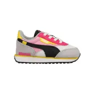 Puma Future Rider Splash Ac Infant Girls Grey, Pink Sneakers Casual Shoes 38185
