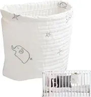 Baby Bedside Bag, Crib Organizer for Crib, Bedside Organizer, Dormitory Bed Bunk Holder, Nursery Organizers and Storage, Baby Nappy Holder