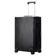 BOPAI Aluminium Luggage Suitcase Light weight Carry on HardCase B3201 Black