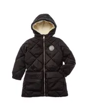 LIMITED TOO Matte Cire Long Puffer Coat