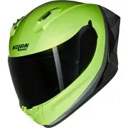 N60-6 Sport Verniciatura Speciale 348 Pulse Green Black Gray Glossy Full Face Helmet