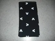 Sunglass / Eyeglass Soft Fabric Case - Classic Micky Mouse Ears on Black