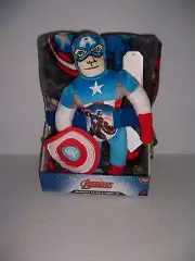 Marvel Avengers Character Pillow & Plush Throw Blanket 40" X 50" NEW!