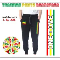 在飛比找蝦皮購物優惠-Rasta Reggae 系列長褲黑色訓練褲