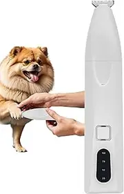 Dog Hair Trimmer | Cat Clippers For Grooming - With LED Light, Digital Display, 2 Speeds Adjustable, Pet Supplies For Home Travel Daily Care