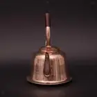 Tea Kettle 1L Top Handle Retro Copper Teapot for Stovetop Induction/Gas Stoves