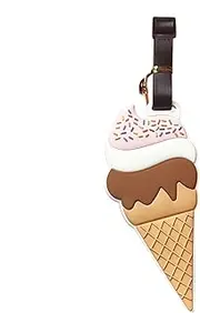 Kuehssn Luggage Tags for Suitcases,Decorative Silicone Baggage Labels | Colorful Food Shape Travel Luggage Tags for Suitcases, ID Identification Labels for Bags & Baggage