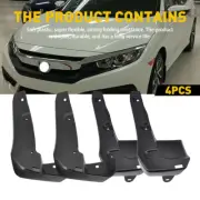 4PCS FOR 2016-2020 Honda Civic Sedan Splash Guards Mud Flaps Mudguard Kit Set US