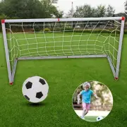 (120cm)Convenient Storage Children Goal Post Net Easy To Install With Ball HG