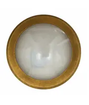 Edelstein Round DC Exterior Brass Step Light