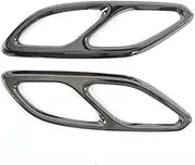 End Pipes, For Benz CLA Class C118 W118 2020-2023 Car Tail Muffler Exhaust Pipe Output Cover Trim Exterior Accessories Car Exhaust Tip Pipe