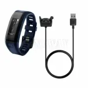 Black USB Charging Cable Cord Sync Data Charger For Garmin Vivosmart HR Tracker