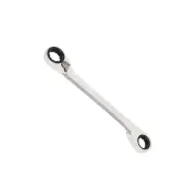 SP Tools Double Gear Drive Ring Spanner - 8mm x 9mm 15 Degree Offset Metric Cr-V