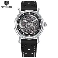 在飛比找蝦皮購物優惠-Benyar 2024 Autoamtic 機械男士手錶豪華