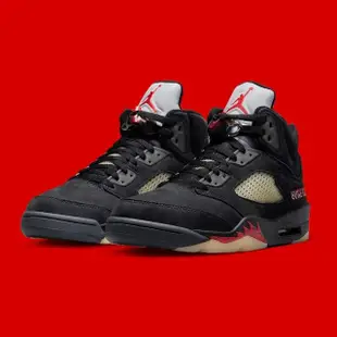 【NIKE 耐吉】籃球鞋 Air Jordan 5 Gore-Tex W Off Noir AJ5 黑紅 女鞋 男女段 DR0092-001(Jordan 1)