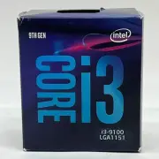 New Intel i3-9100 3.60GHz 4 Core BX80684I39100 4 Thread LGA1151 CPU