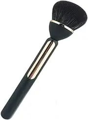 Yeanifeana Makeup Brush Cleaner, Black Plastic Handle with Soft Bristles Mini Makeup Brushes Set with Makeup Brush Cleaner Mat Gel Liquid Removal